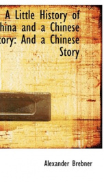 a little history of china and a chinese story_cover