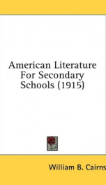 american literature for secondary schools_cover