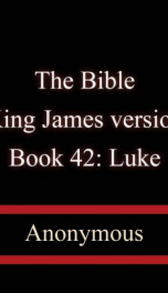 The Bible, King James version, Book 42: Luke_cover