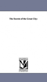 The Secrets of the Great City_cover