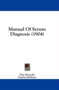 manual of serum diagnosis_cover