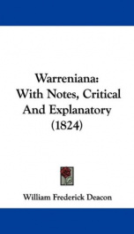 warreniana with notes critical and explanatory_cover