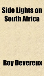 side lights on south africa_cover