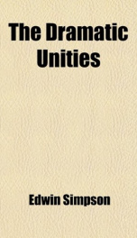 the dramatic unities_cover