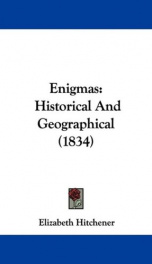 enigmas historical and geographical_cover