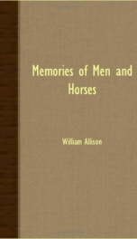 memories of men and horses_cover