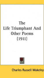 the life triumphant and other poems_cover