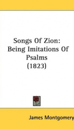 songs of zion being imitations of psalms_cover