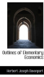 outlines of elementary economics_cover