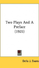 two plays and a preface_cover