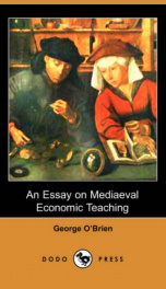 An Essay on Mediaeval Economic Teaching_cover