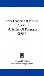 fifty leaders of british sport a series of portraits_cover