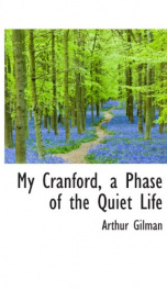 my cranford a phase of the quiet life_cover