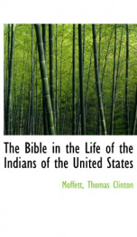 the bible in the life of the indians of the united states_cover