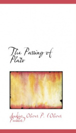 the passing of plato_cover