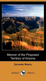 Memoir of the Proposed Territory of Arizona_cover