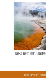 talks with mr gladstone_cover