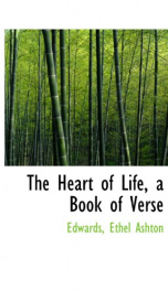 the heart of life a book of verse_cover