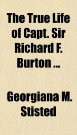 the true life of capt sir richard f burton_cover