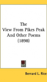 the view from pikes peak and other poems_cover