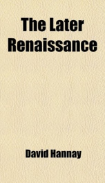 the later renaissance_cover