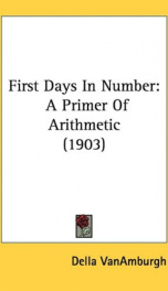 first days in number a primer of arithmetic_cover