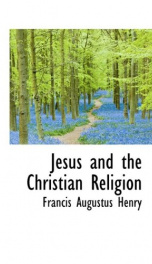 jesus and the christian religion_cover