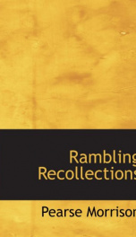 rambling recollections_cover