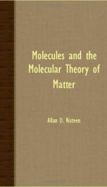 molecules and the molecular theory of matter_cover