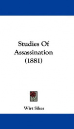 studies of assassination_cover