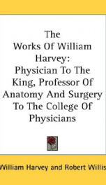 the works of william harvey_cover