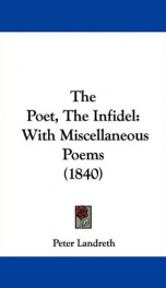 the poet the infidel with miscellaneous poems_cover