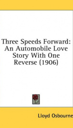 three speeds forward an automobile love story with one reverse_cover