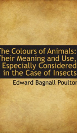 the colours of animals their meaning and use especially considered in the case_cover