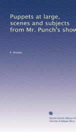 puppets at large scenes and subjects from mr punchs show_cover