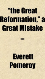 the great reformation a great mistake_cover