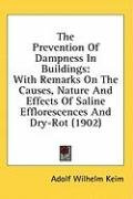 the prevention of dampness in buildings with remarks on the causes nature and_cover