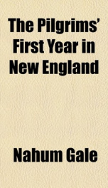 the pilgrims first year in new england_cover