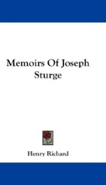 memoirs of joseph sturge_cover