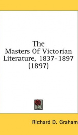 the masters of victorian literature 1837 1897_cover