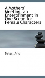 a mothers meeting an entertainment in one scene for female characters_cover