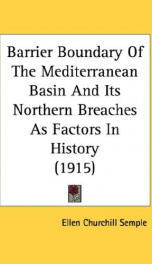 barrier boundary of the mediterranean basin and its northern breaches as factors_cover