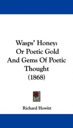 wasps honey or poetic gold and gems of poetic thought_cover