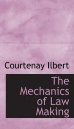 the mechanics of law making_cover
