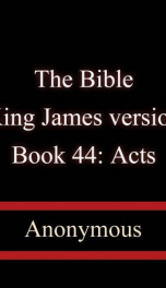 The Bible, King James version, Book 44: Acts_cover
