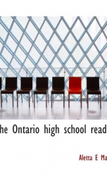 The Ontario High School Reader_cover