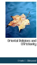 Oriental Religions and Christianity_cover