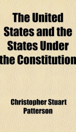the united states and the states under the constitution_cover