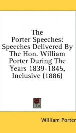 the porter speeches_cover