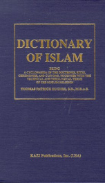 a dictionary of islam being a cyclopaedia of the doctrines rites ceremonies_cover